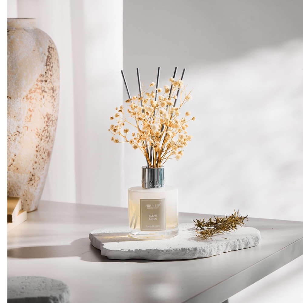 Boho Clean Linen Reed Boho Diffuser White NWT - Picture 9 of 9